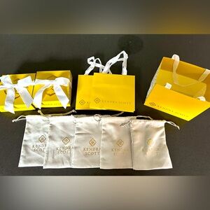 Kendra Scott Dust Bags, Gift Boxes, Gift Bags
